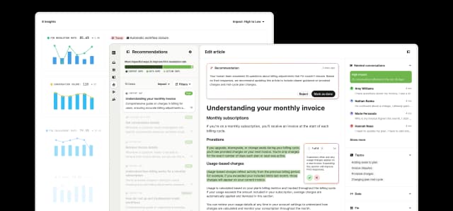 Fin and Intercom working as one self-improving system: Fin learns from your best human reps while Copilot makes your team faster
