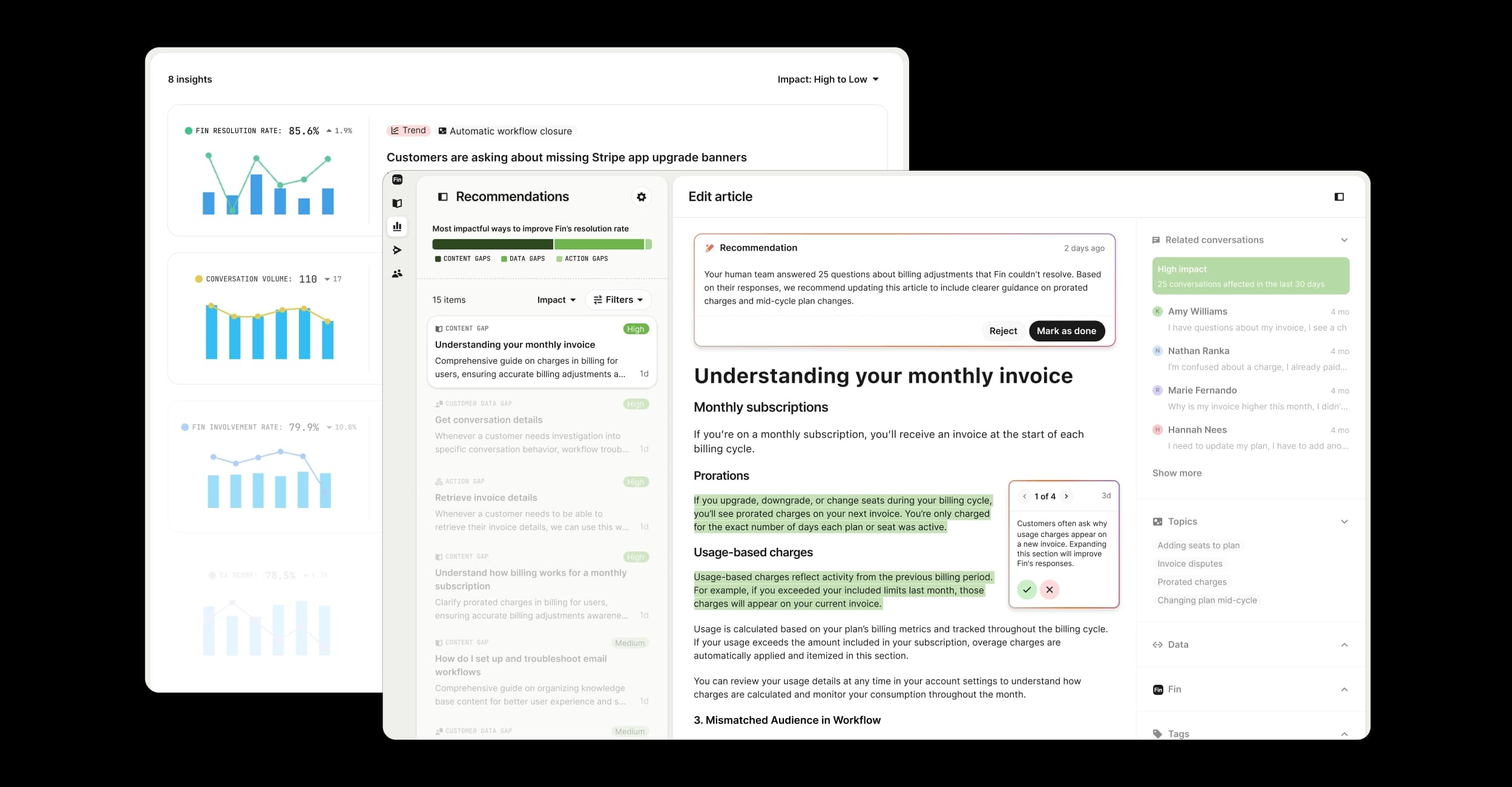 Product UI