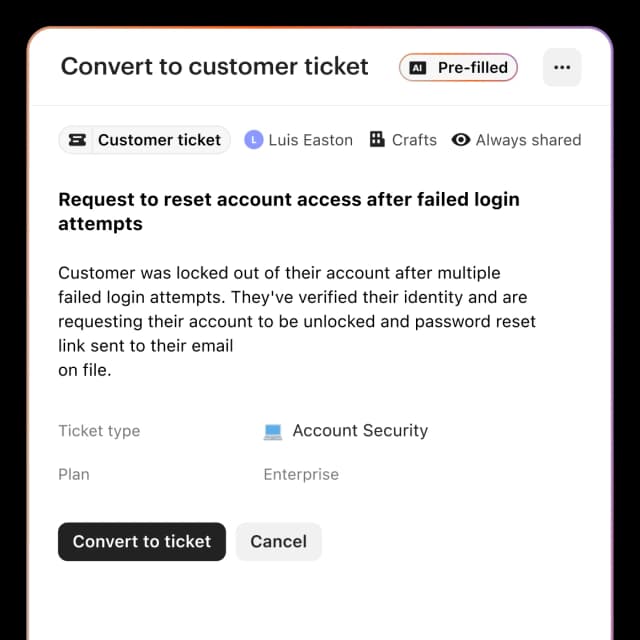 Ticketing UI