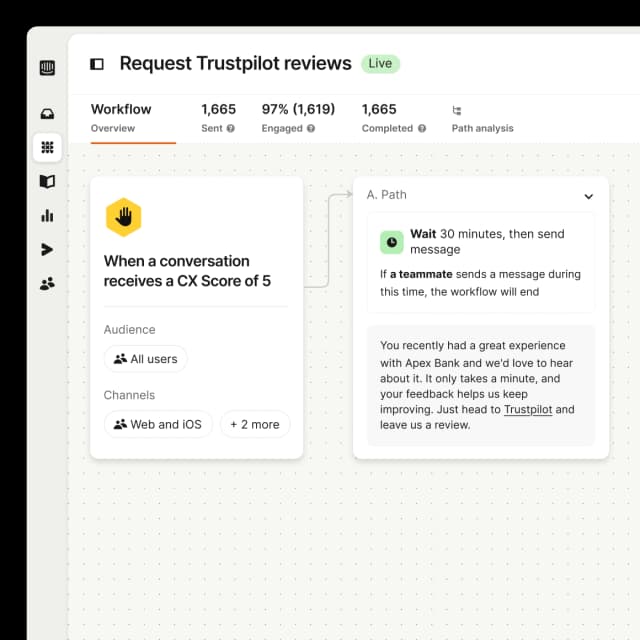 Automations product UI