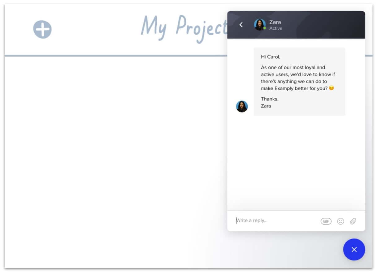 Use chat in Intercom for in-app messaging