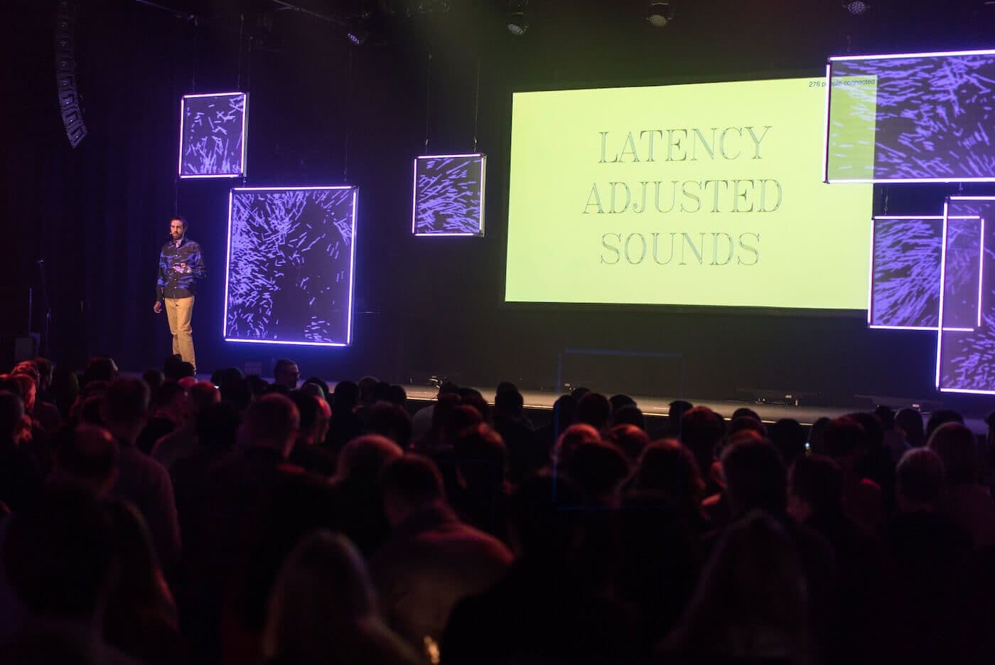 Our engineering focused event, Building Intercom, at Vicar Street in Dublin, Ireland, November 2017