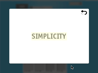Simplicity of Cards