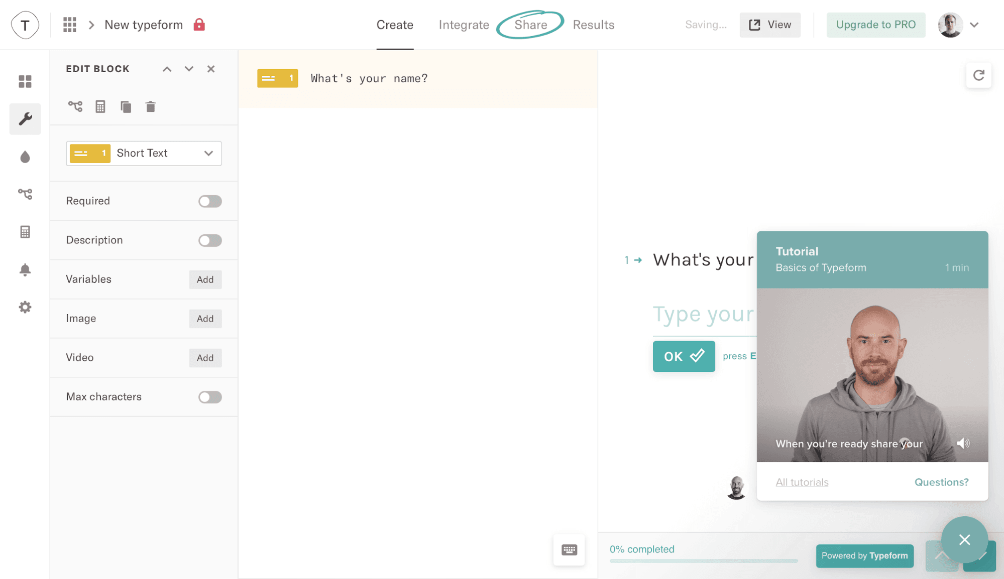 preview your product tour as your build it