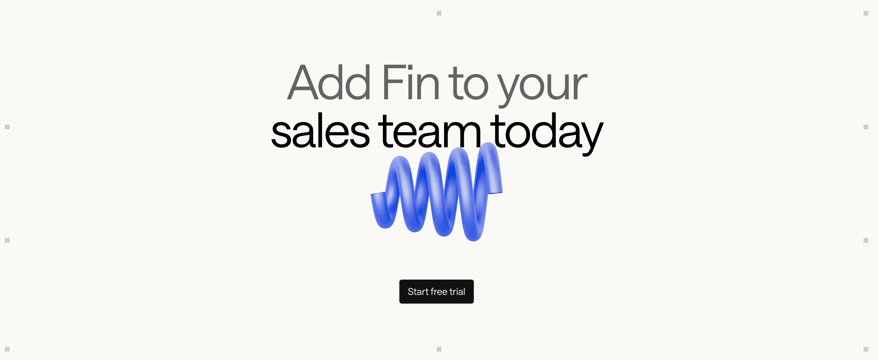 Add Fin to your sales team today