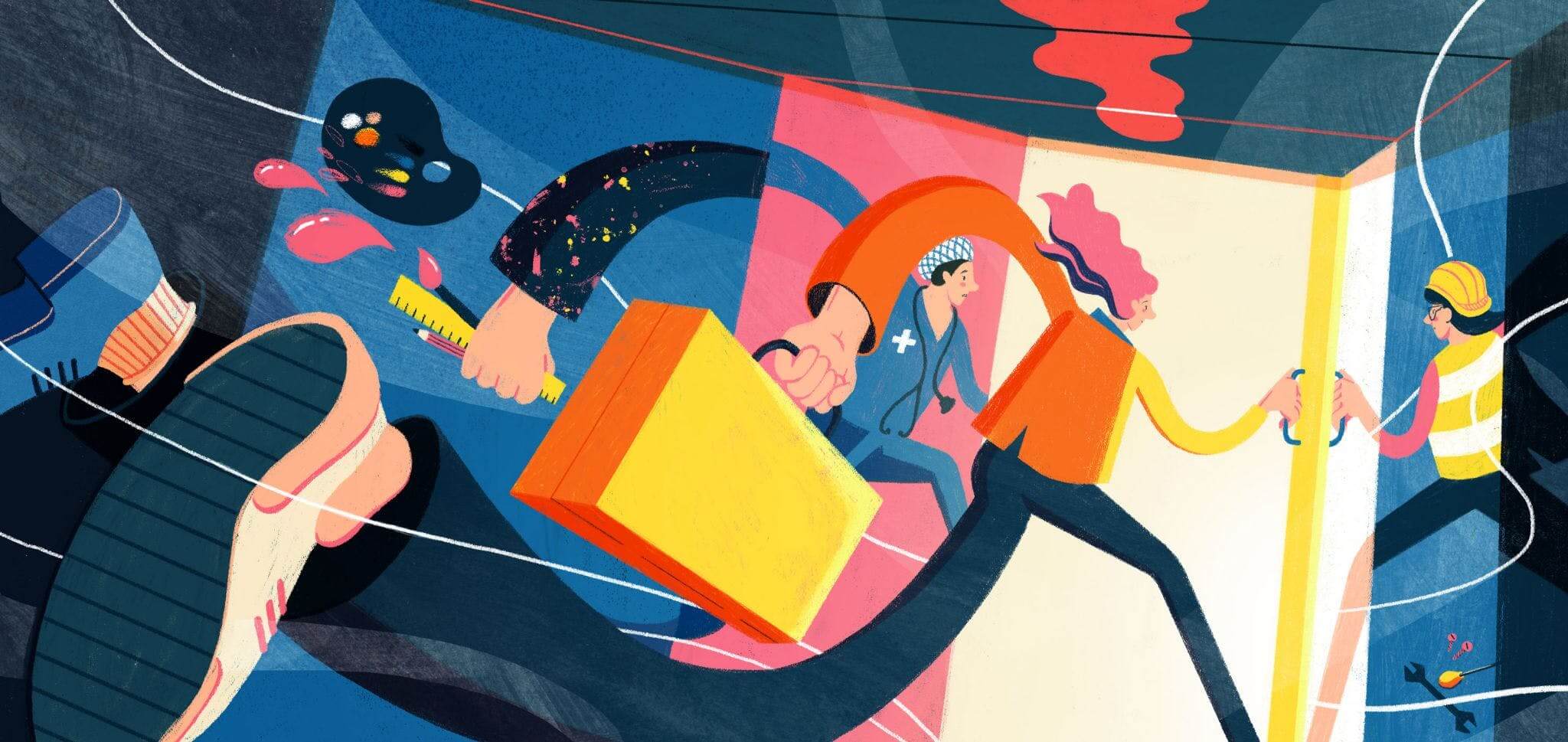 Intercom illustration by Harry Woodgate