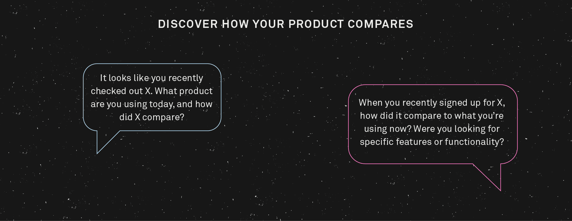 Discover how your product compares