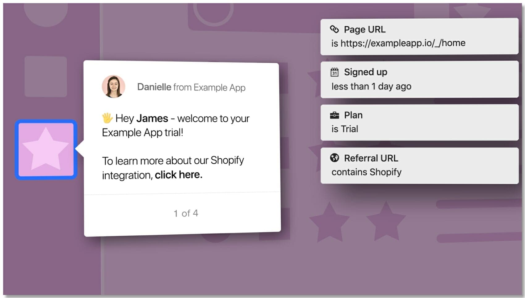 Intercom Product Tours: Precisely target the tours to the needs of your users