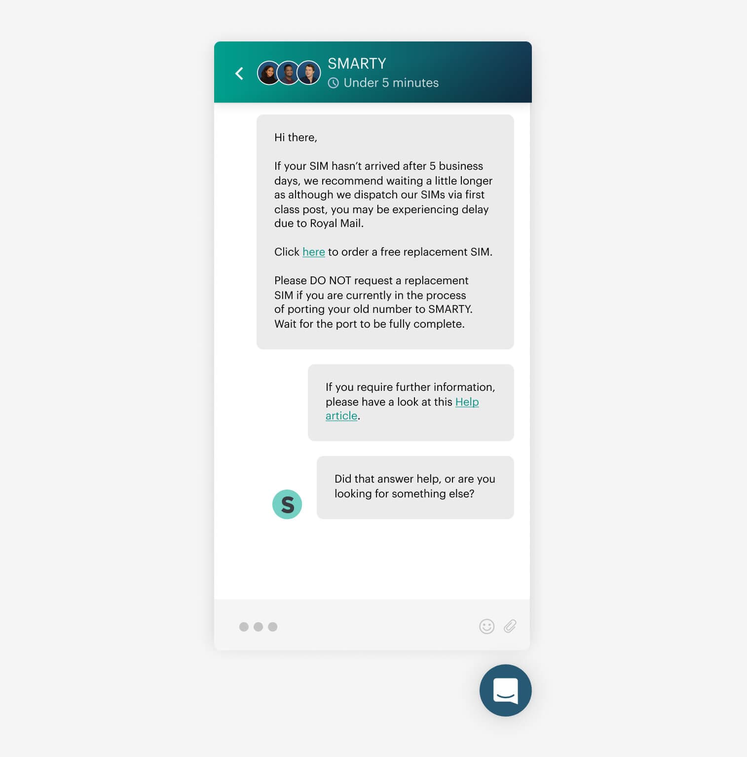 SMARTY bot