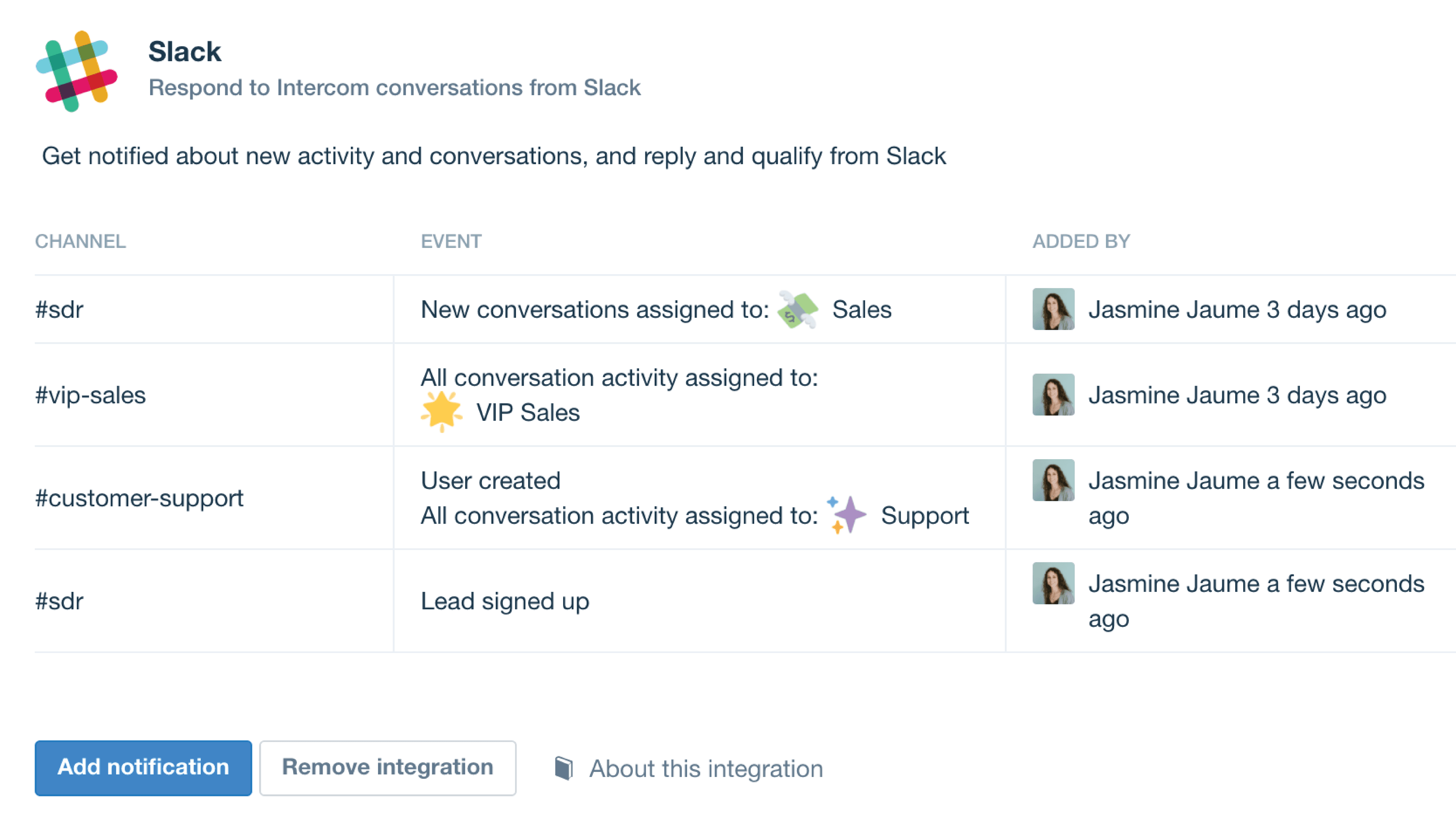 SLACK NOTIFICATION SETUP