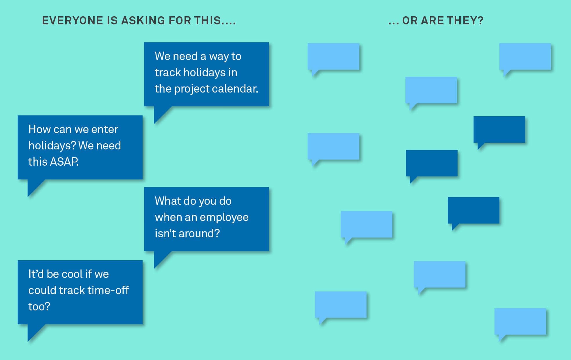 Volume of feedback