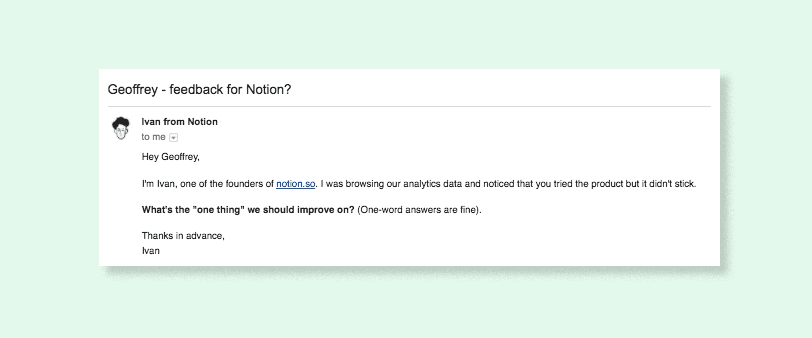 Notion subject line
