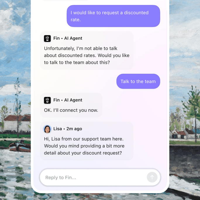 Live chat built for support