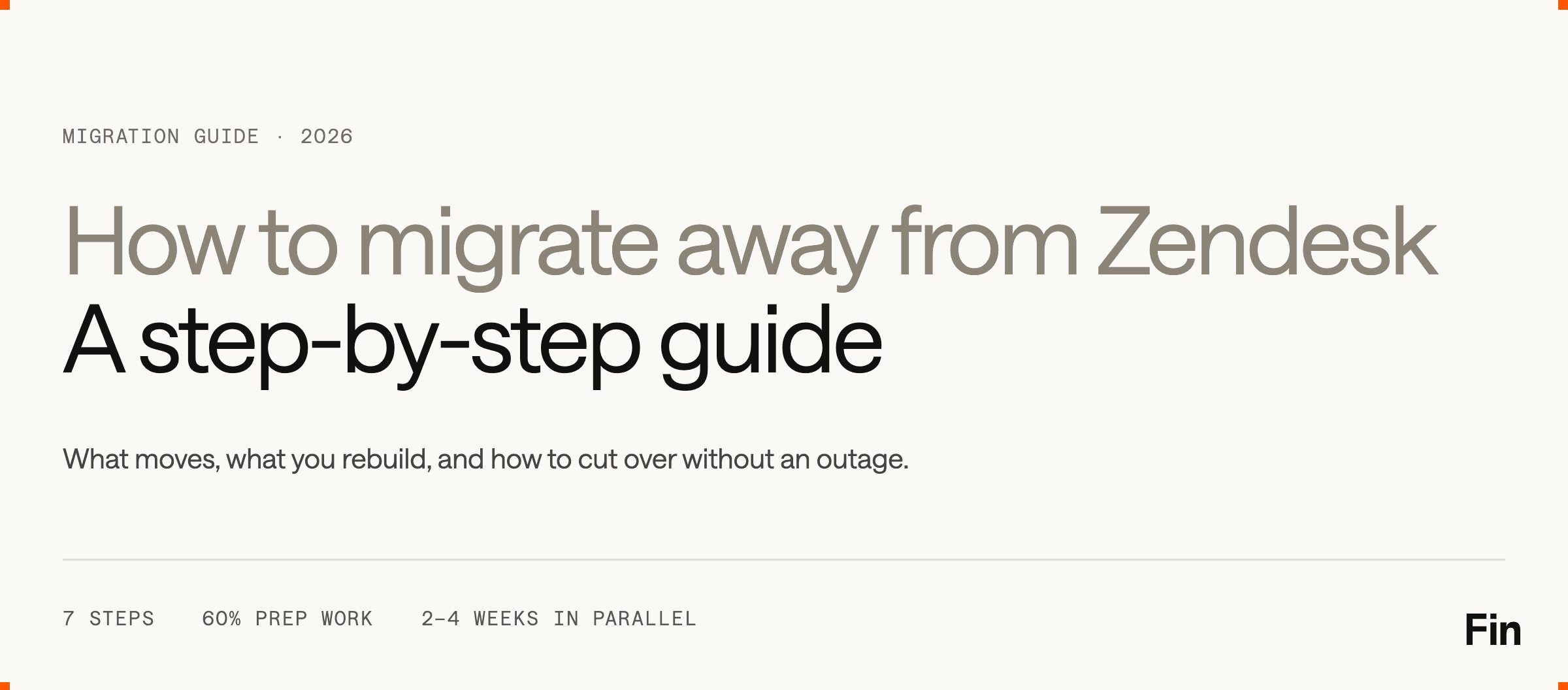 How to Migrate away from Zendesk - title image