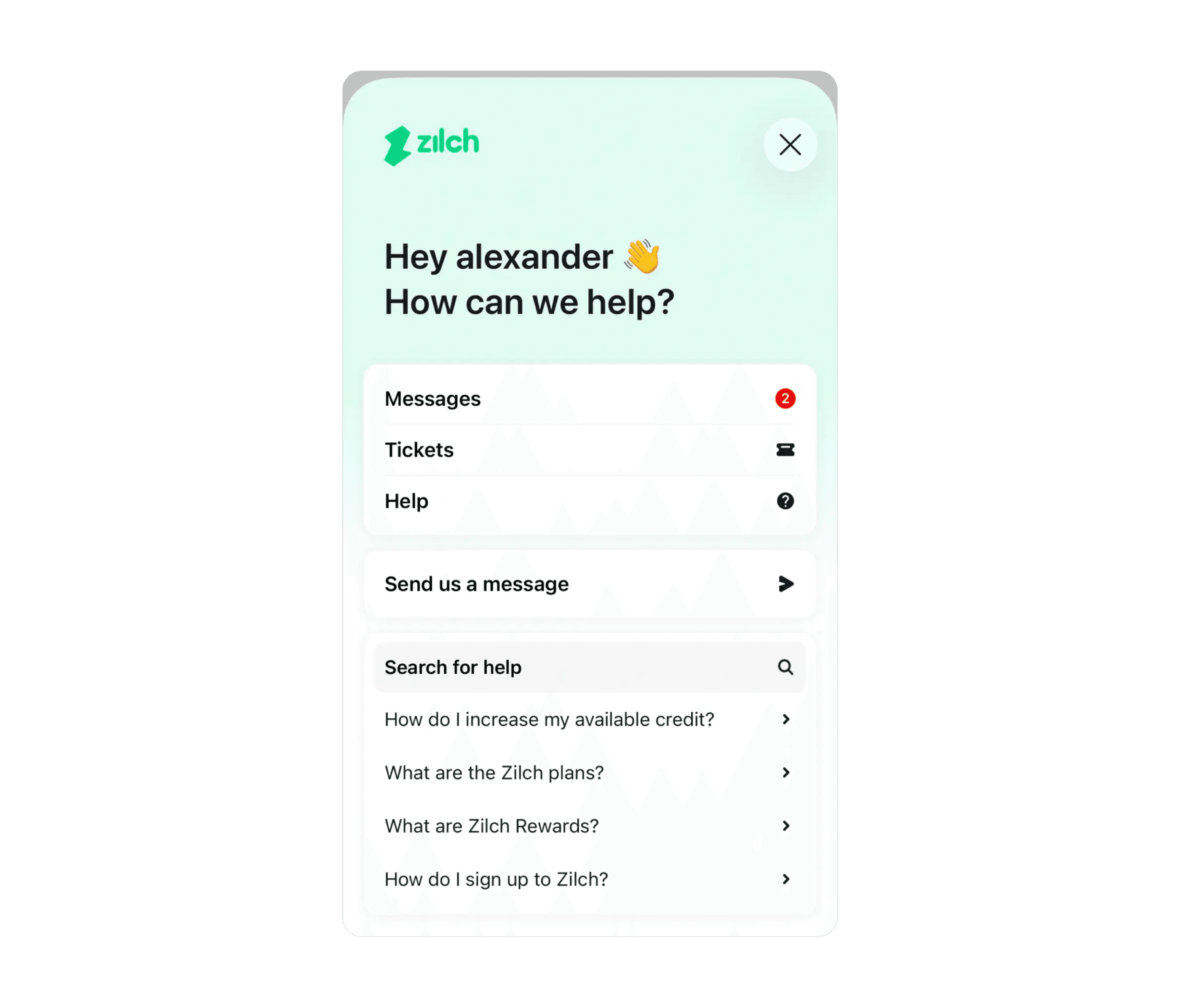 Support where customers need it