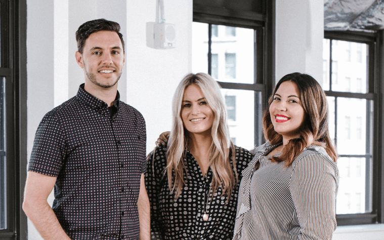 Frame.io's Director of Customer Experience Brett Rush and Support Managers Gill Wiggins and Erin Narvaez