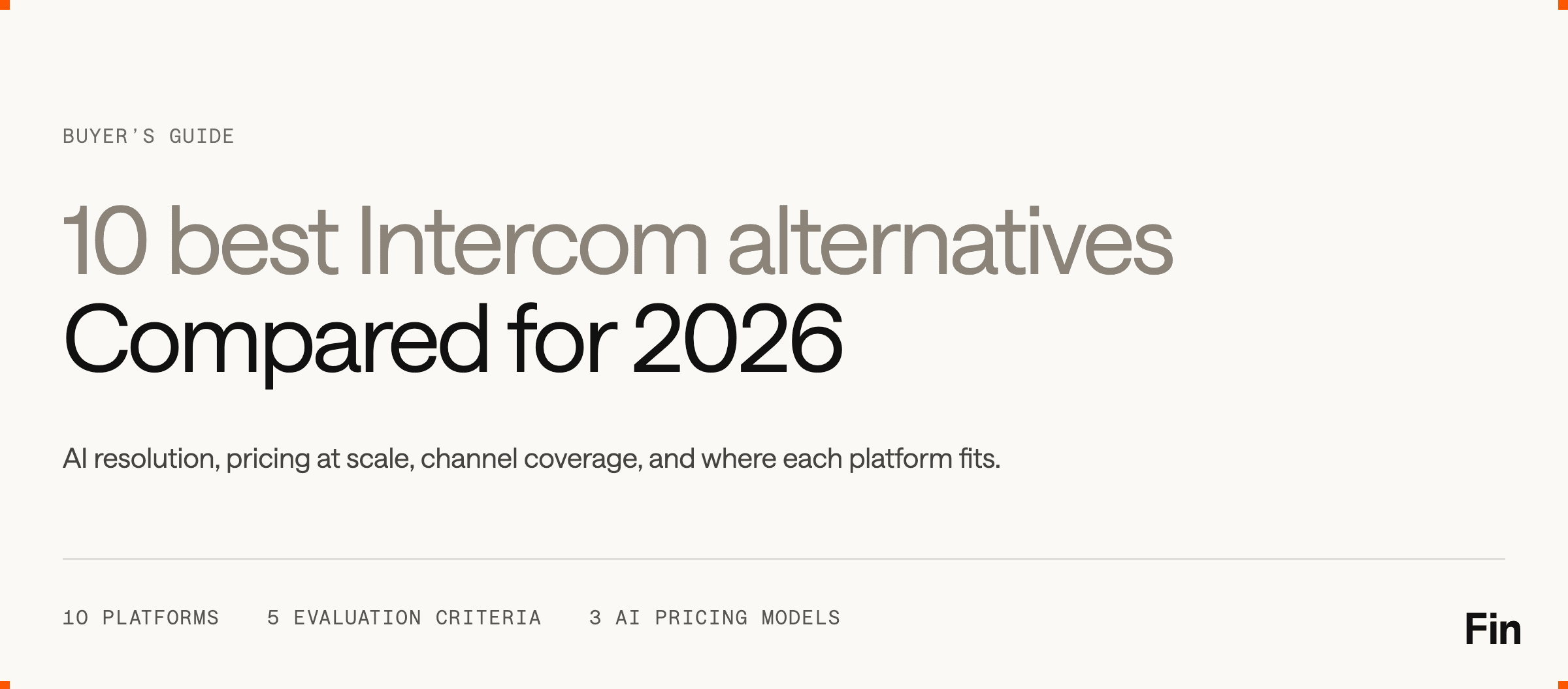 10 Best Intercom Alternatives - title image