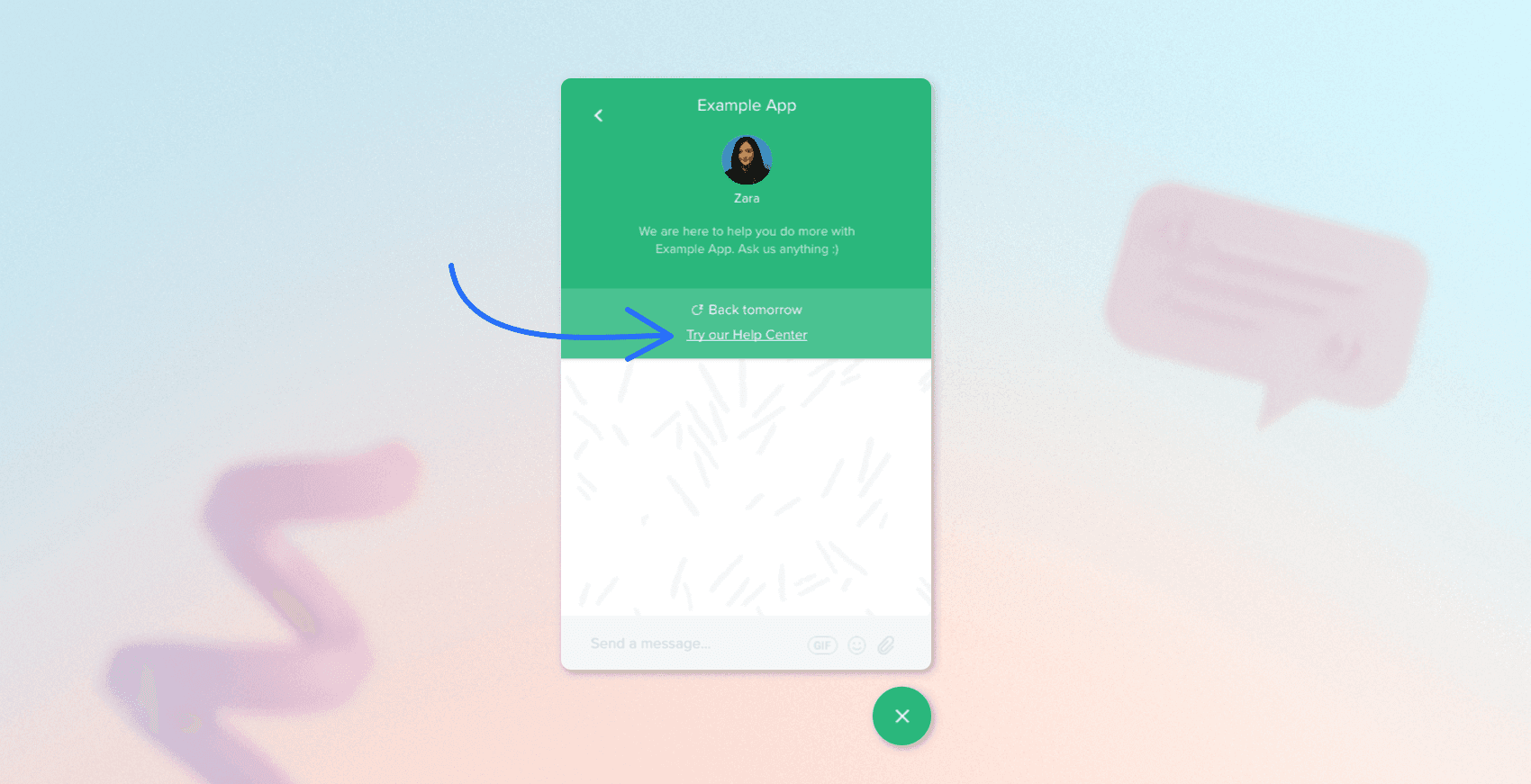 Intercom Messenger Home design