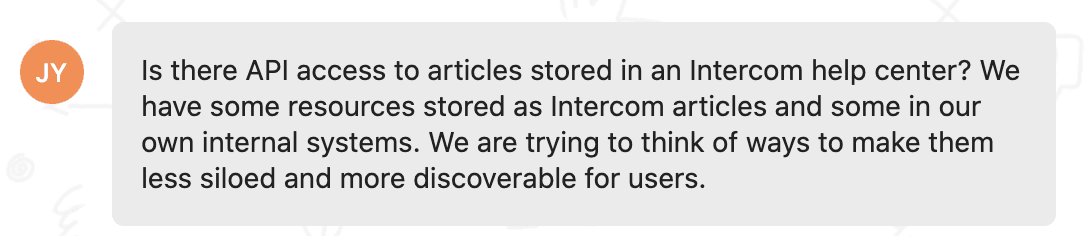 Feedback - Articles API