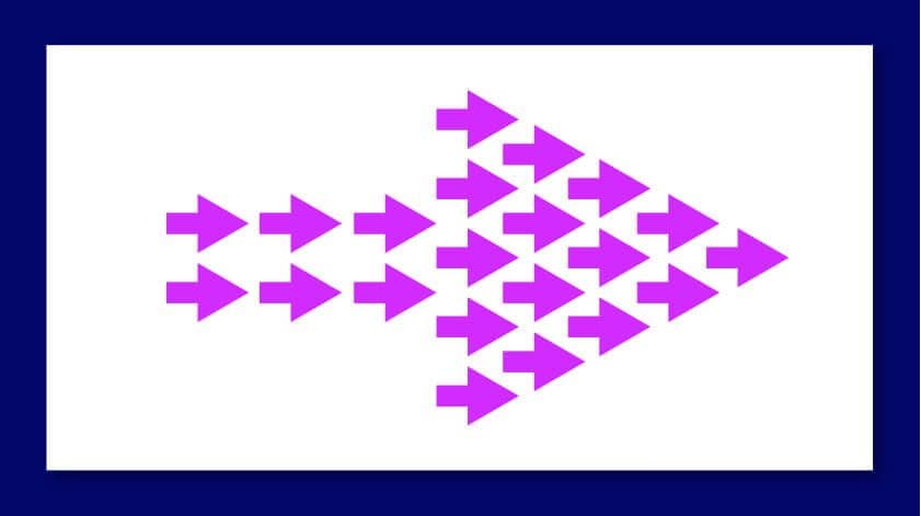 Organized arrows
