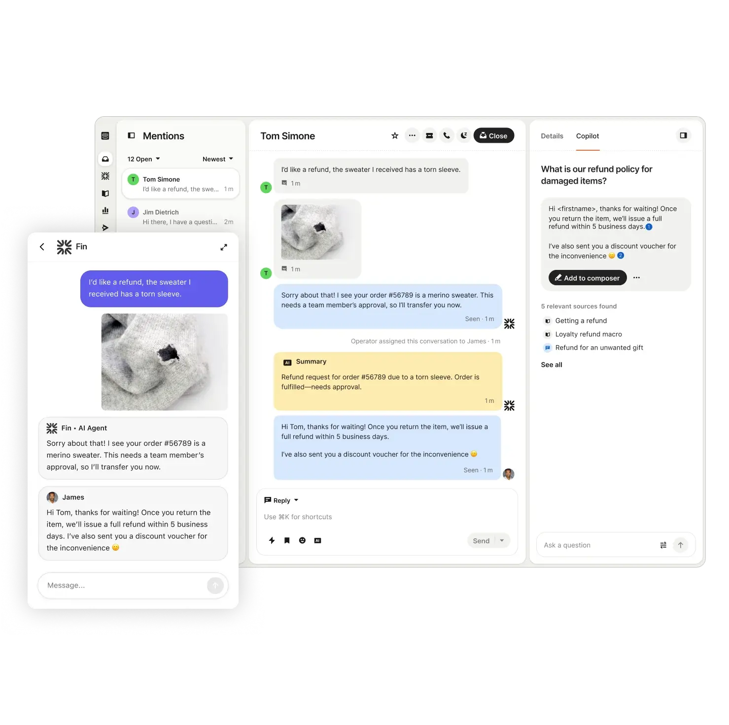 A screenshot of the product